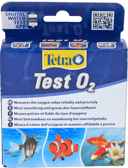 Tetra testsets voor zoetwater No2 - Nh3 - Co2 - O2